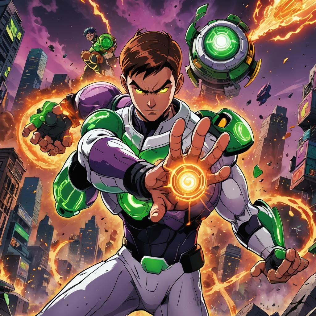 Ben 10 vs Frieza: Sci-Fi Anime Battle