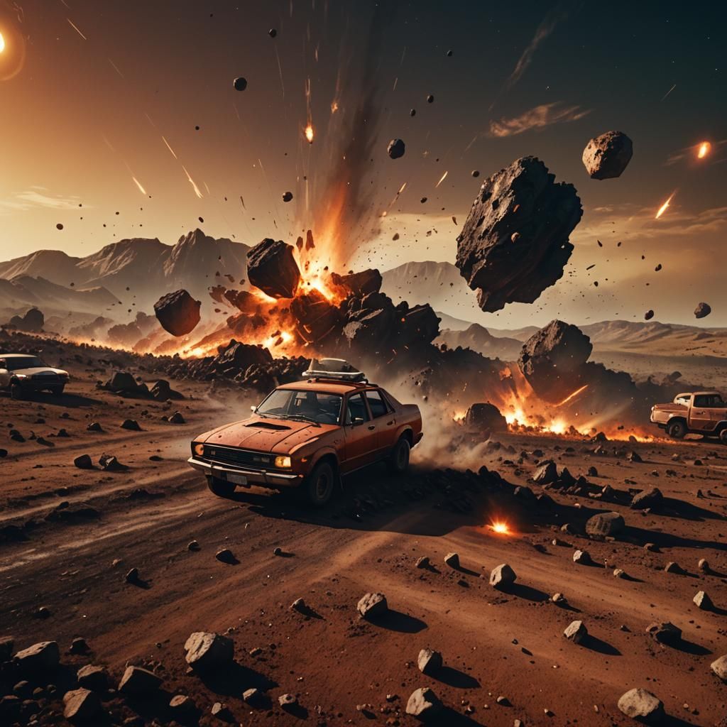 Asteroid Impact: A Cinematic Escape on Earth