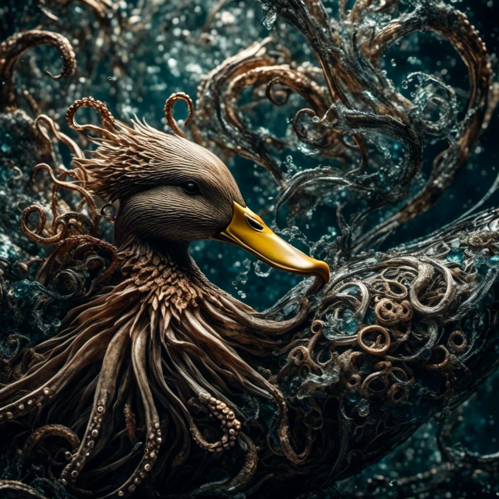 Duck and Octopus hybrid