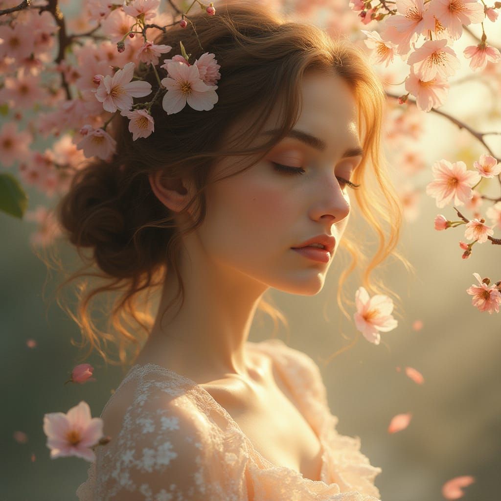 Ethereal Beauty in Soft Pastels