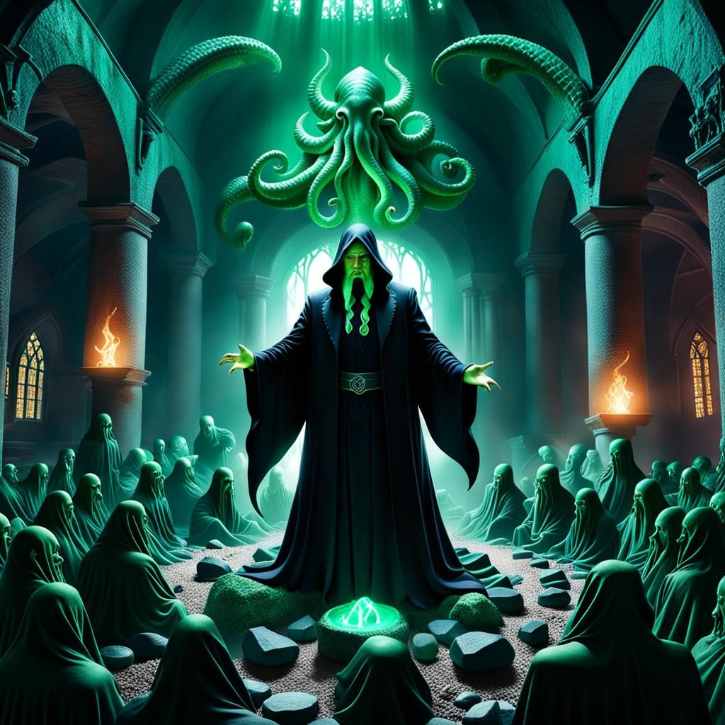 Cthulhupunk Altar to the Old Ones