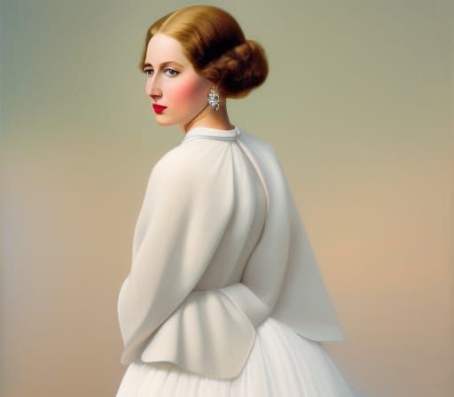 Portrait of a beautiful woman