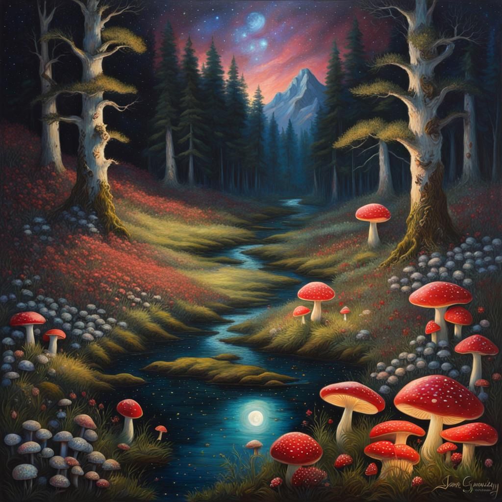 Fairycore Hotel in Glowing Peony Meadow