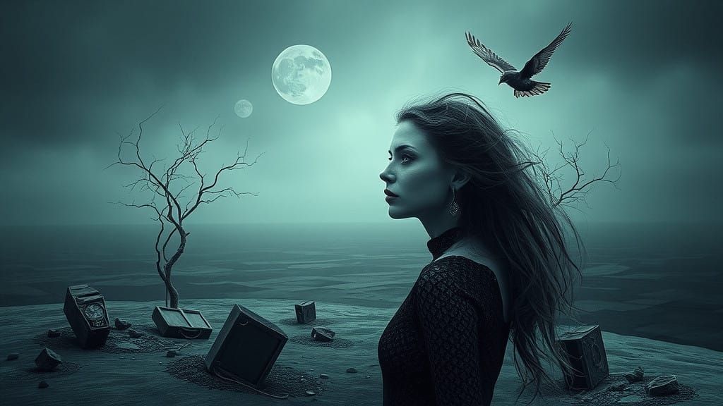 Ethereal Fragmentation in a Muted Dreamscapes