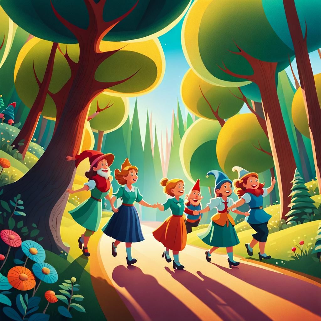Einstein's Sister's Joyful Walk with Gnomes
