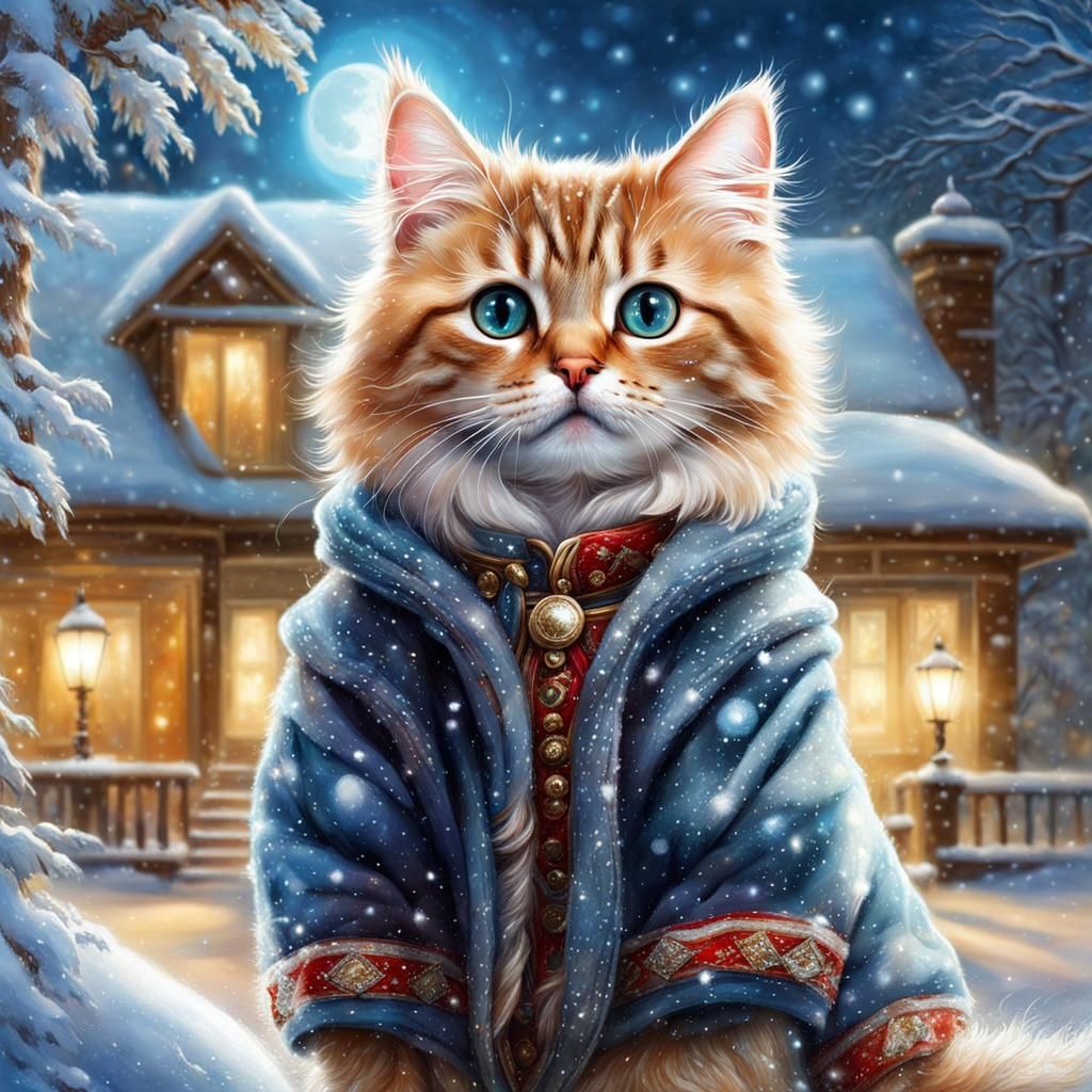 Winter Cat