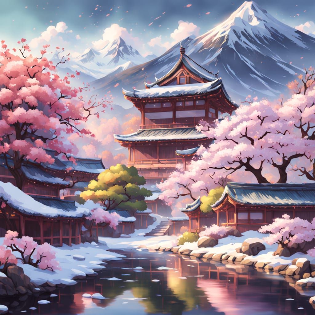 The Lucky Star Hot Springs, nestled in the Fuujin-style architecture of Vale's Albus mountain range, was a cherished ret...