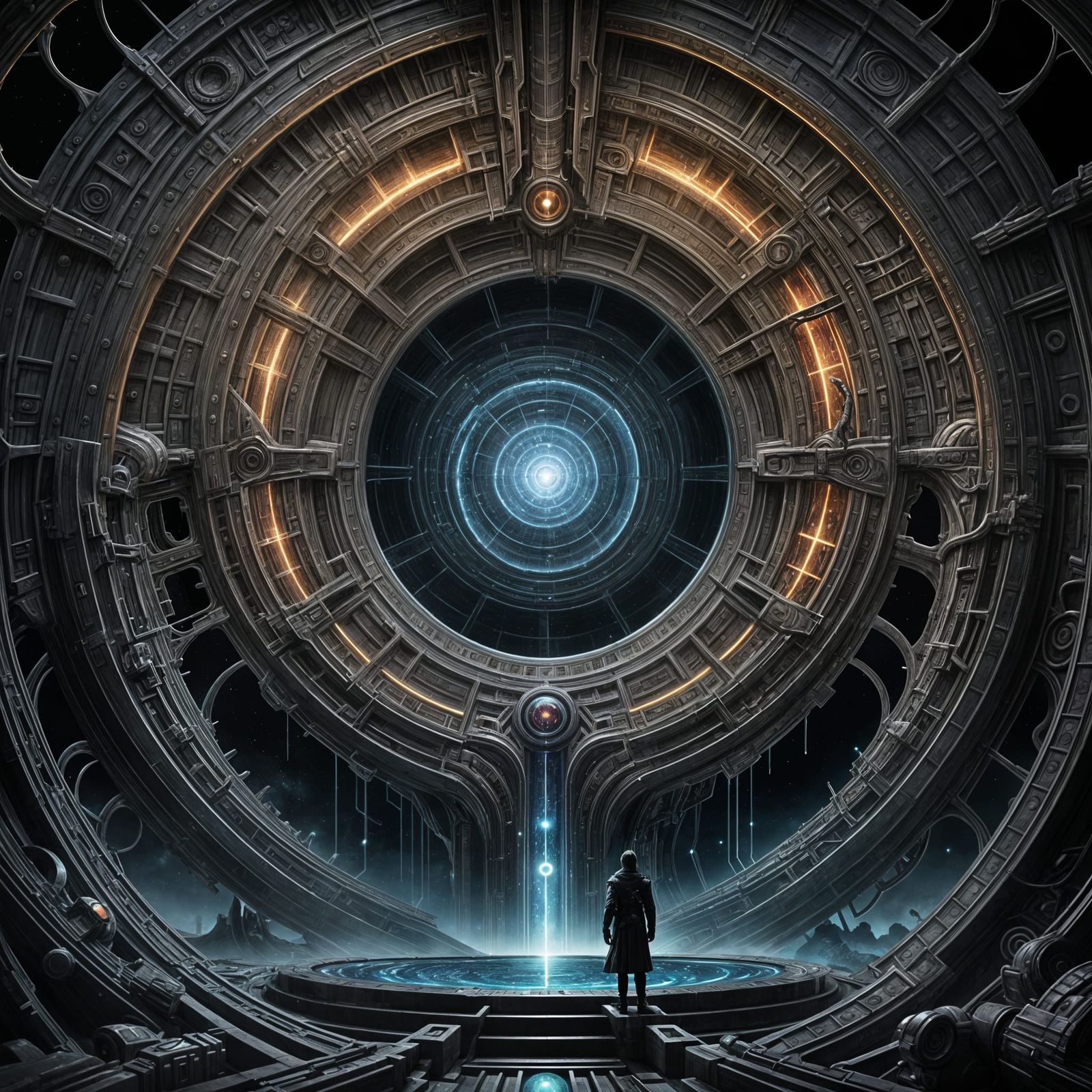 Cosmic Wormhole Portal Unveiled