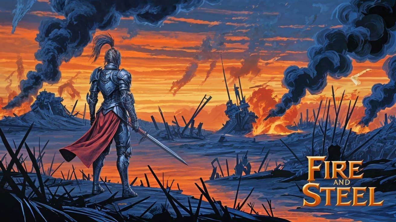 Dread Knight on Apocalyptic Battlefield Game Cover