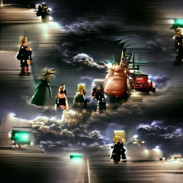 Final Fantasy VII Character Portrait