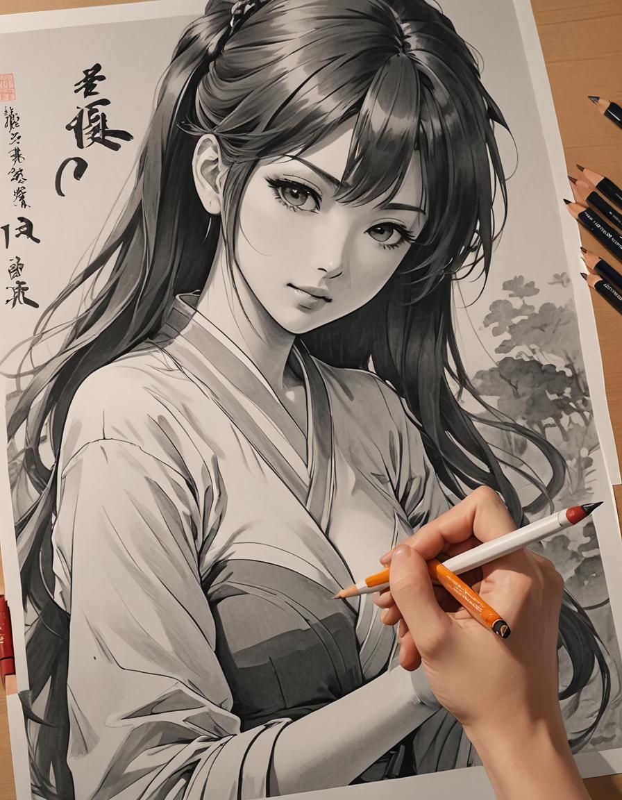pencil art
