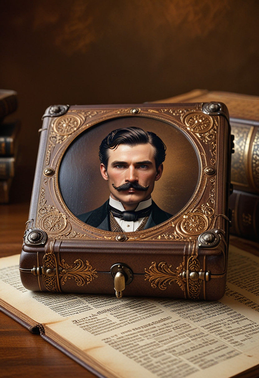 Dapper Gentleman in Victorian Elegance