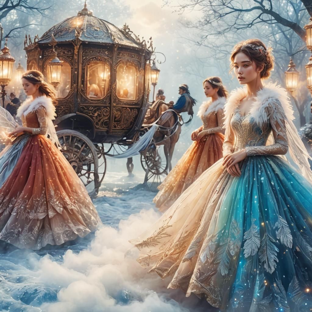 Ethereal Woman in Fantasy Digital Art