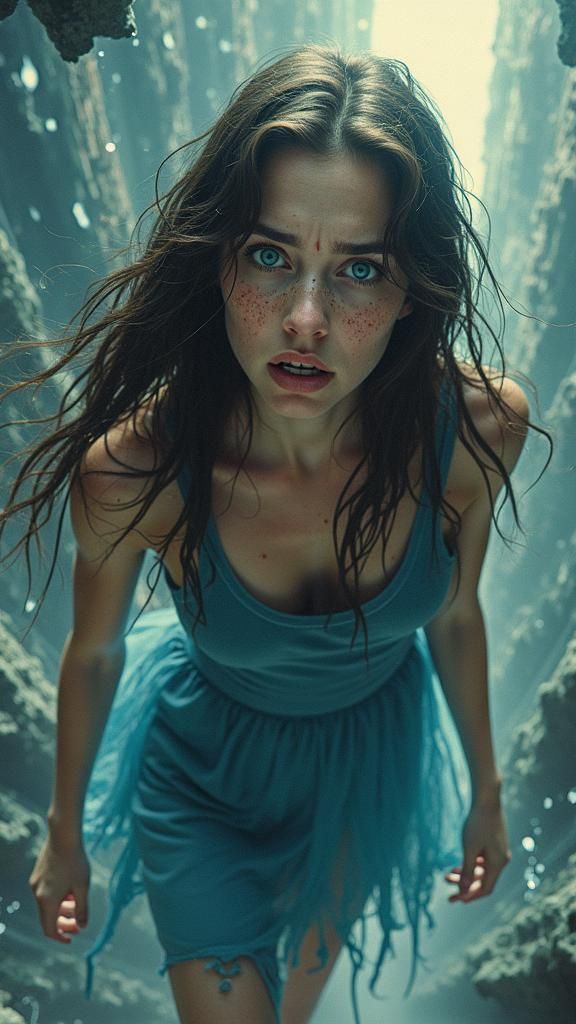 Terrified Woman Faces Reality's End