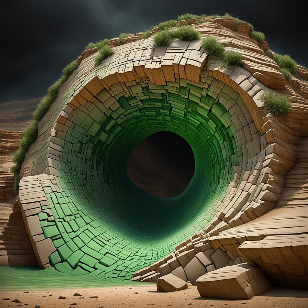 Hulk's Ancient Cave, Eroded by Time