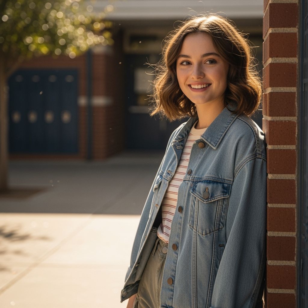 Young Actress Portrait in Muted Tones