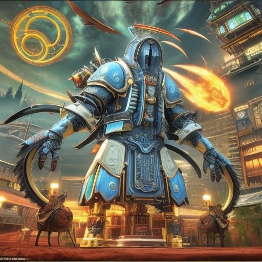 Complex Cinematic 3D Fractal Art