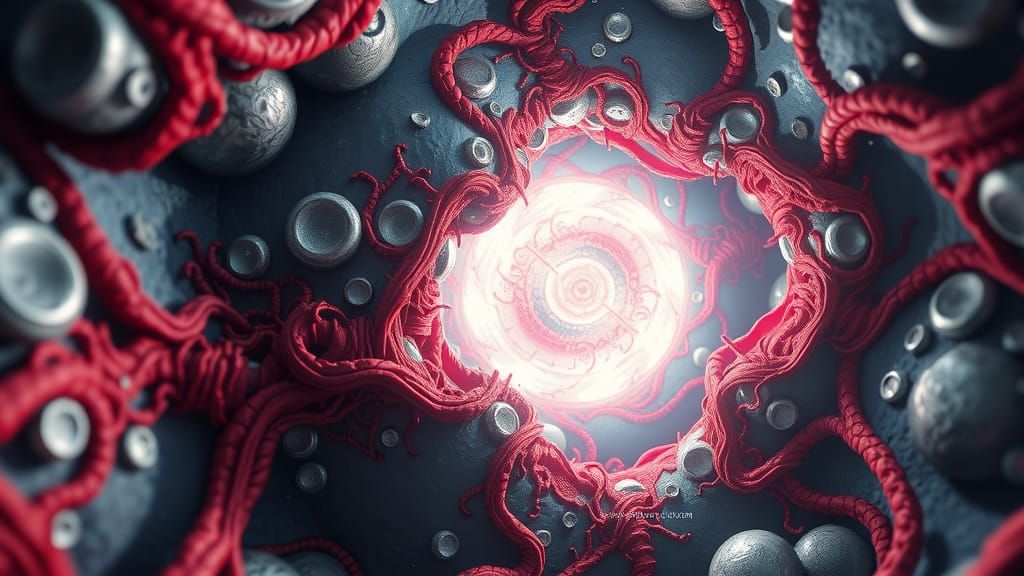 Cosmic Horror Vortex in Holographic 3D