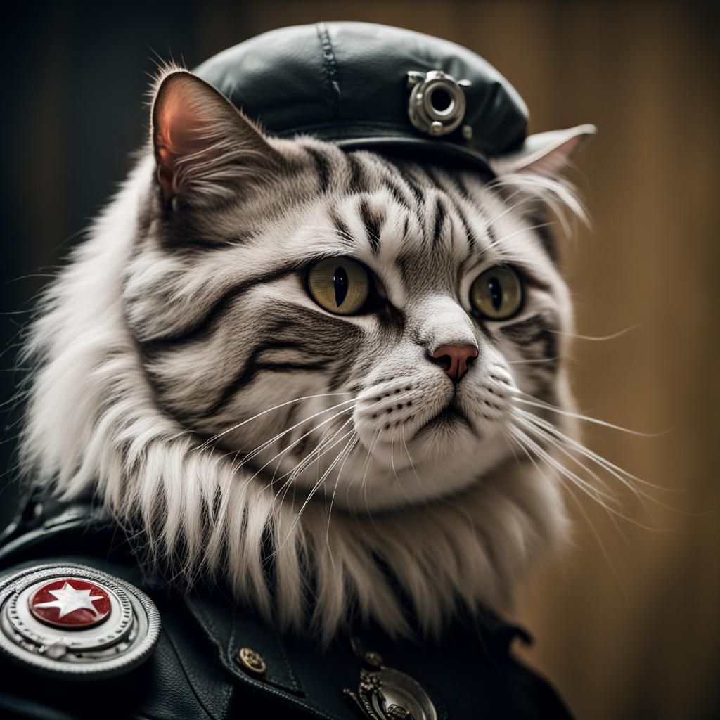 Colonel Chubby Cat