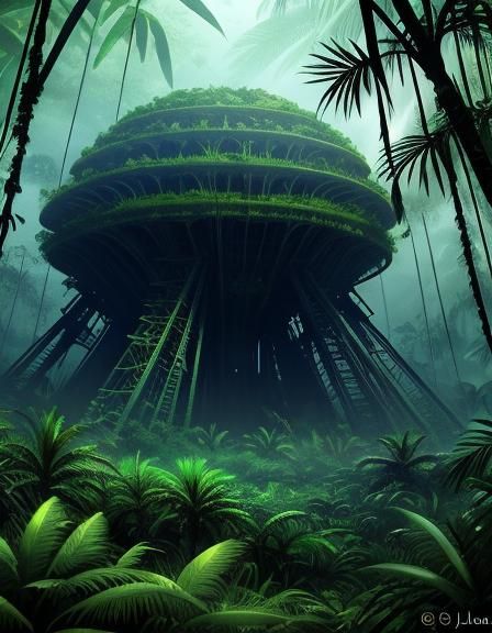 Lost Alien Structure Discovered in Jungle