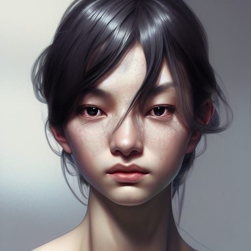 Detailed Portrait of Jean from Genshin Impact