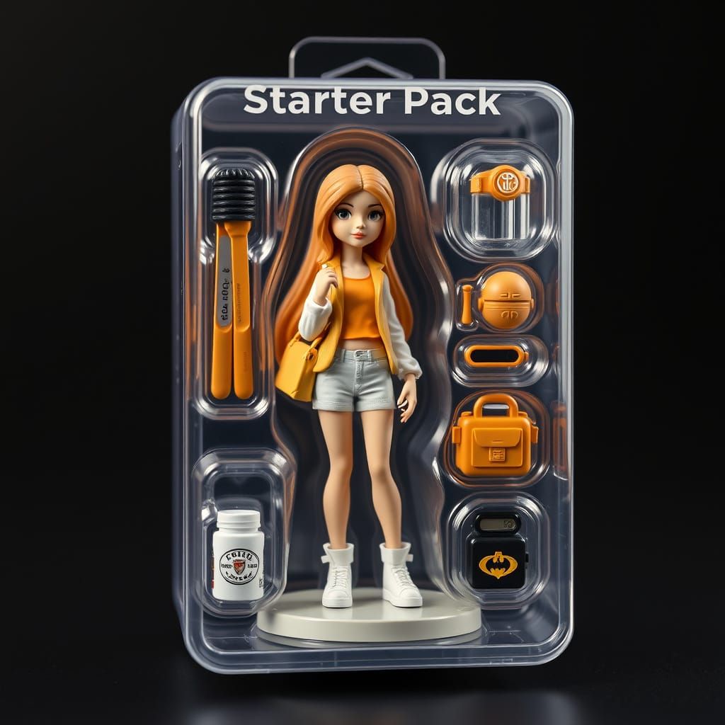 Starter Pack Figurine Collector in Modern Packaging