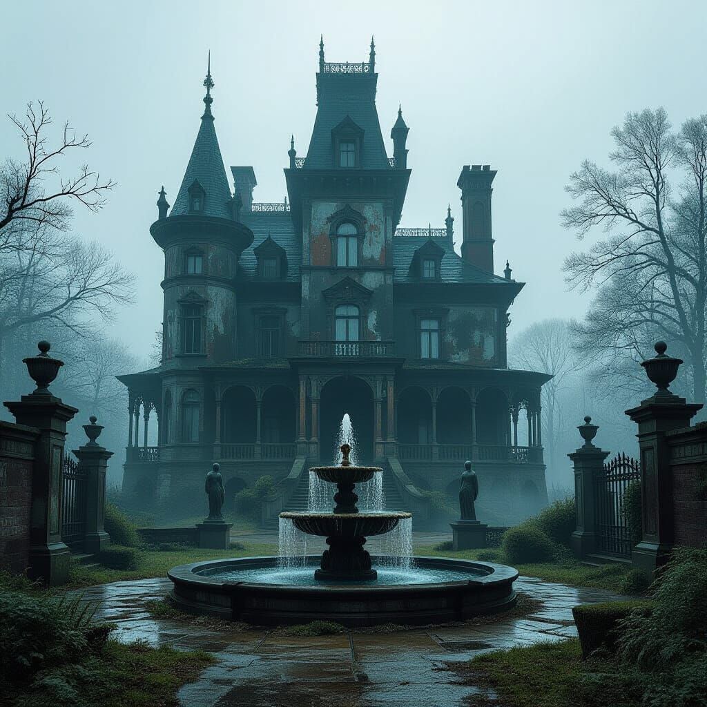 Deserted Haunted Mansion