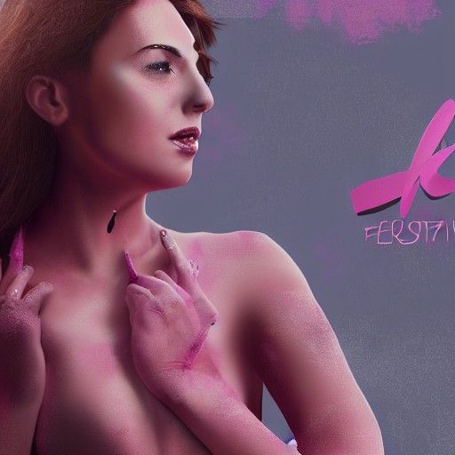 Breast Cancer Awareness Matte Painting