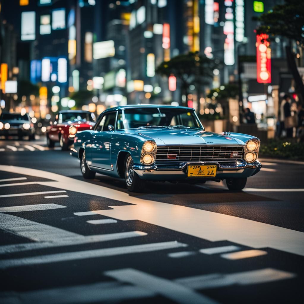 Tokyo Car Race: Professional Photography, Bokeh