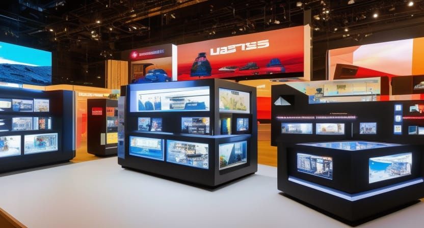 Martian Trading Post on the Red Planet