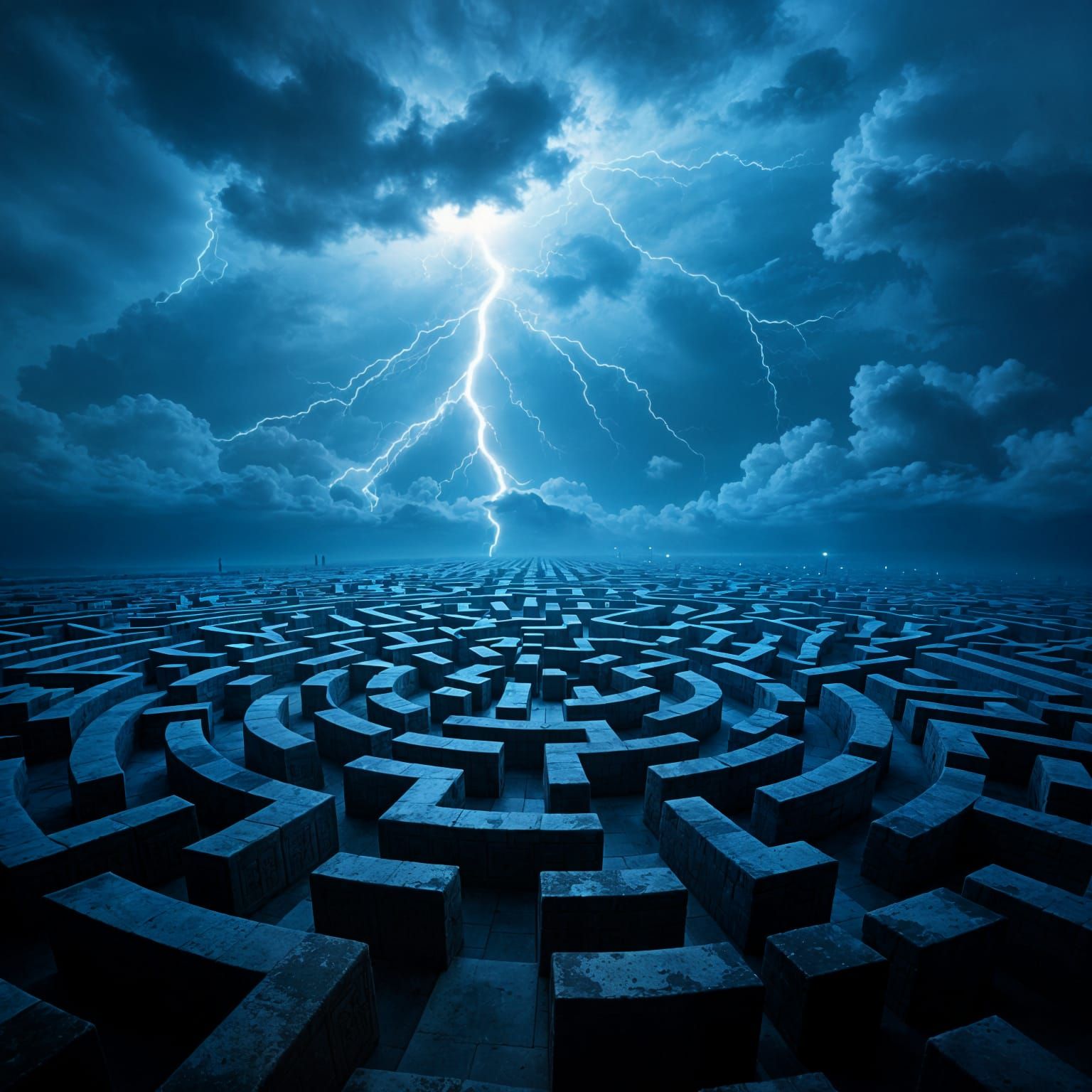 Thunder Echoes Through Velvet Labyrinth