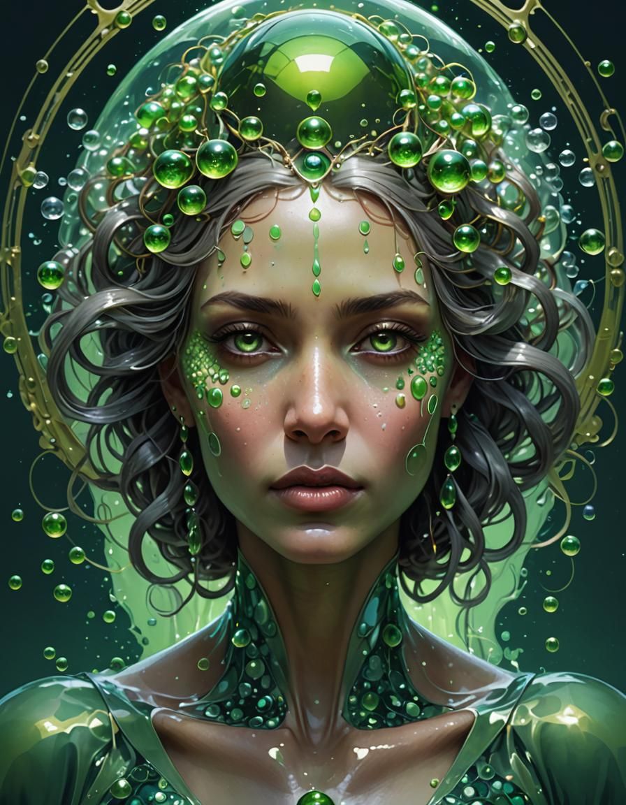 Baroque Science Fantasy Goddess of Unconsciousness