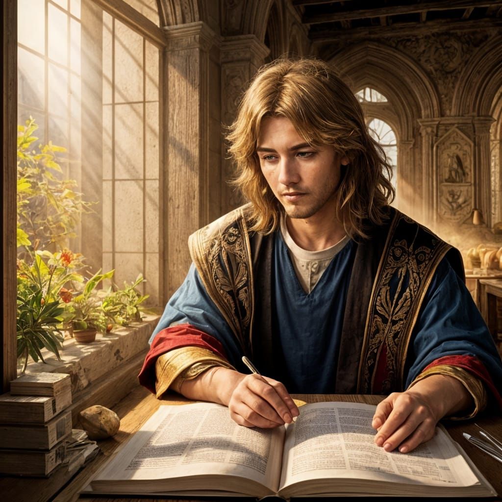 Prodigal Son: Biblical Hyperrealistic Illustration