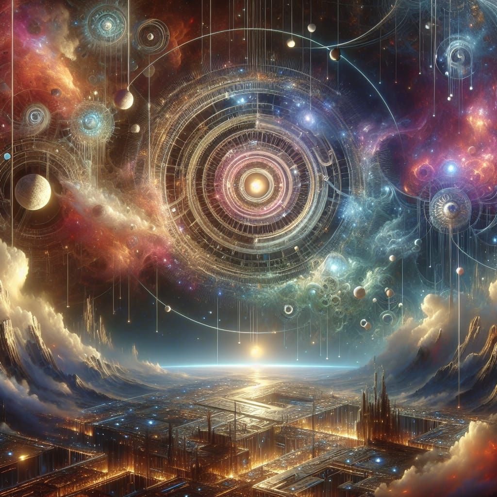 Galactic Interstellar Communication Network in Detailed Matt...