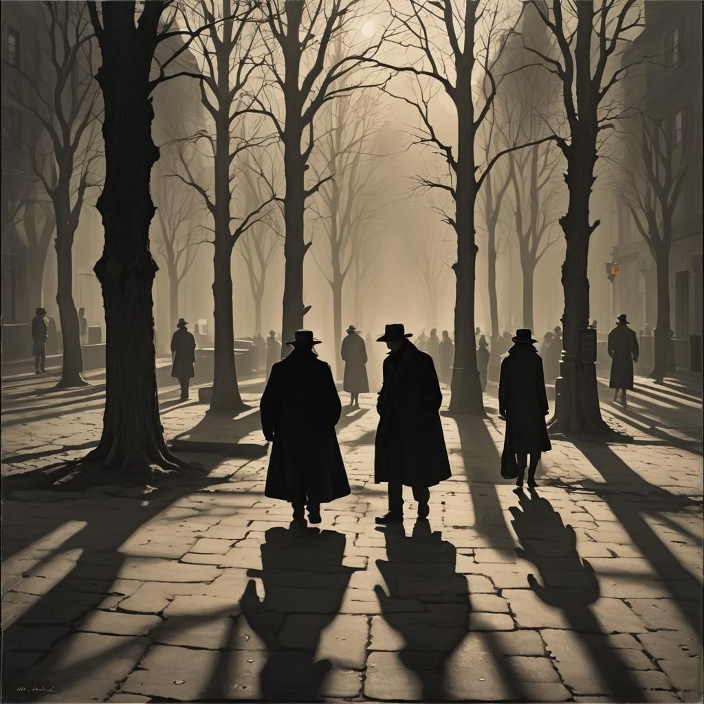 Mysterious Shadow World of Intrigue and Deception