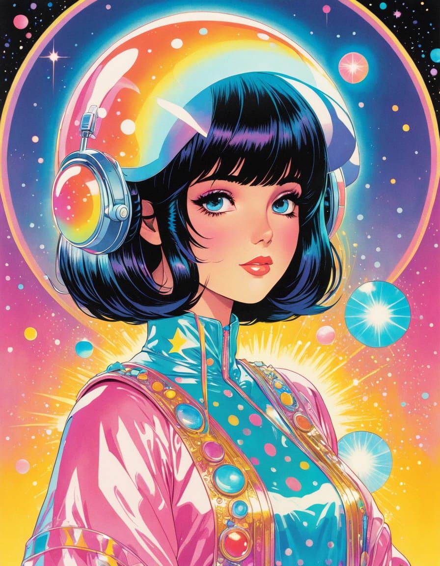 bromoil, adorable, funk art