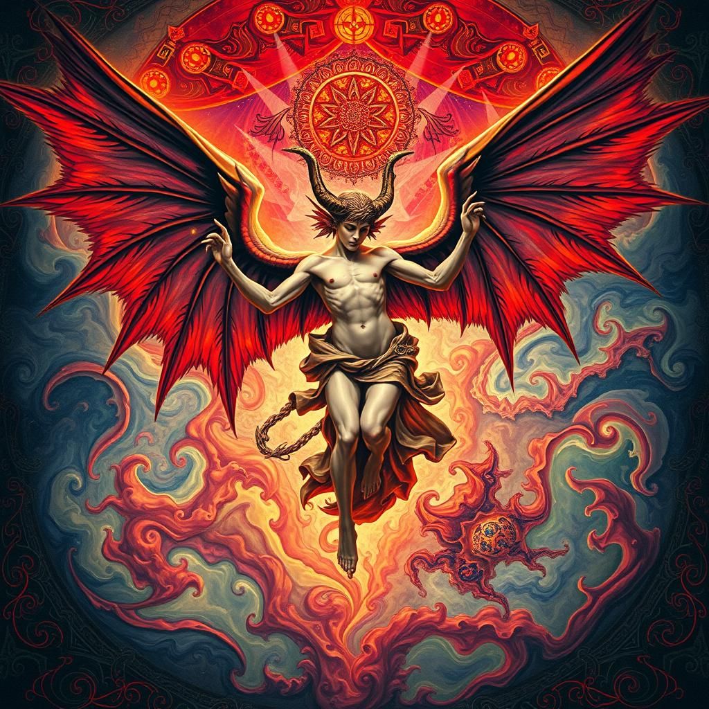 Diabolic Angel Dance: Fractal Baroque Album Cover