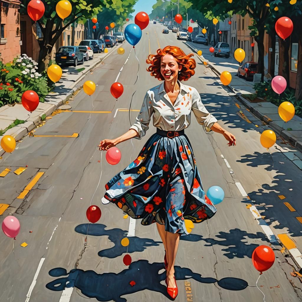 Expressive Fantasy Portrait in Tempera on Cracked Paper