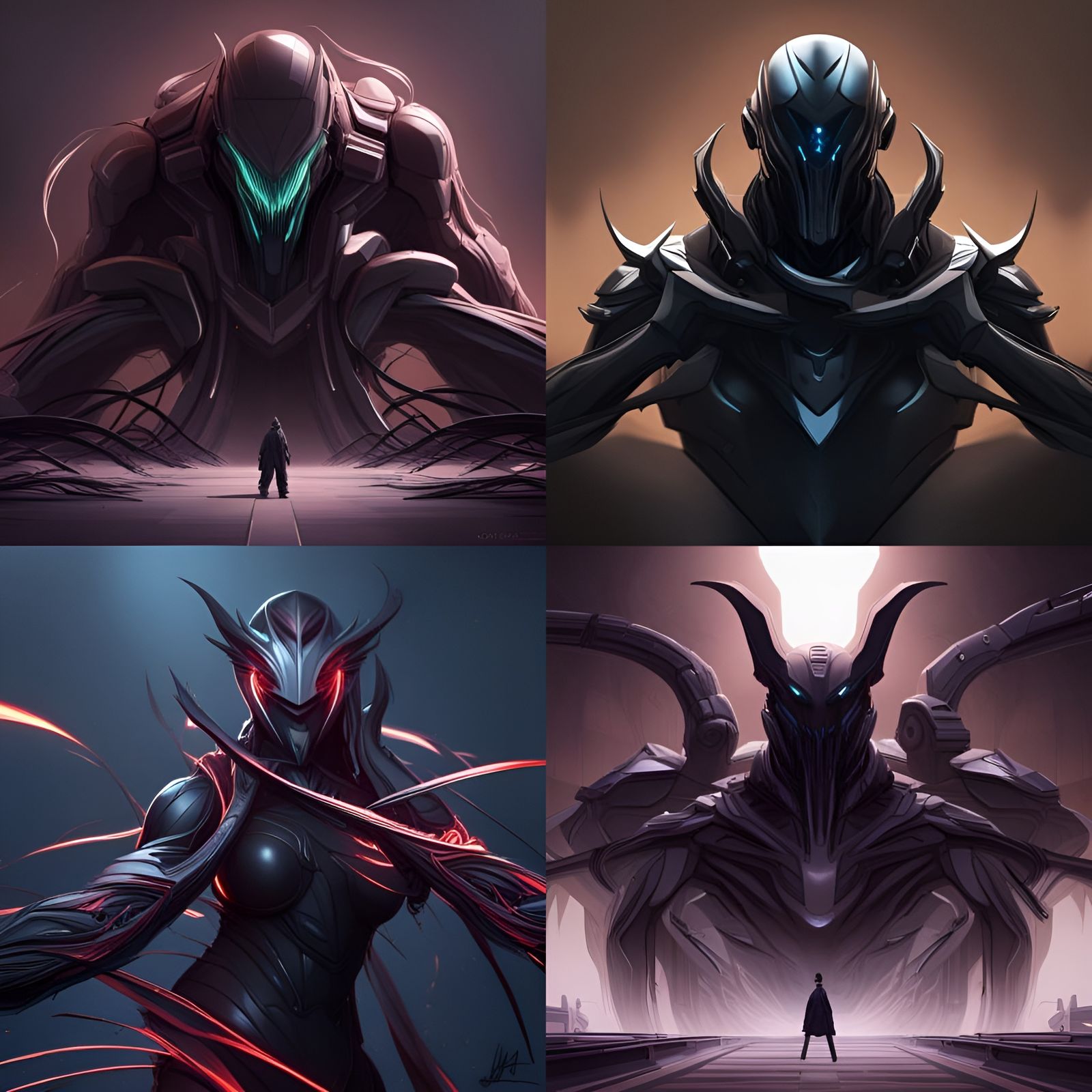 Dark Symbiote Initiative Art in Octane Render