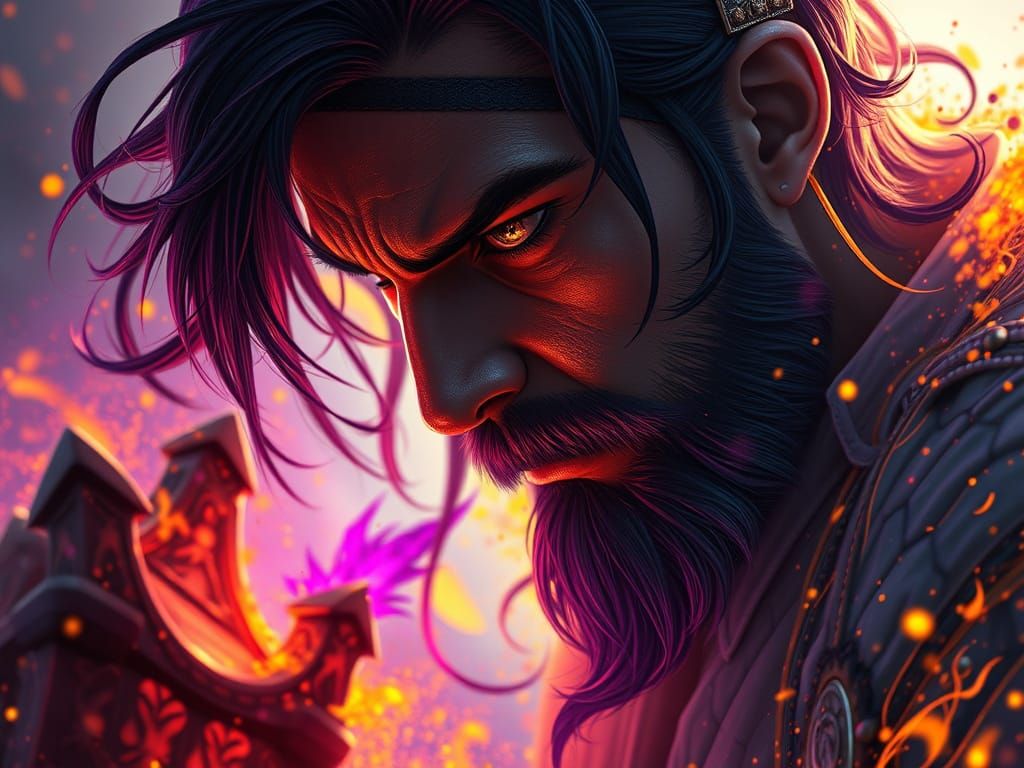 Epic Dark Fantasy Effritt in Hyperrealistic Digital Art