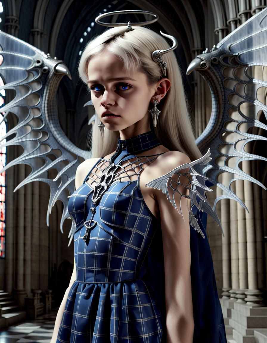 satanist version of HG GIGER architecture , gothic cathedral...