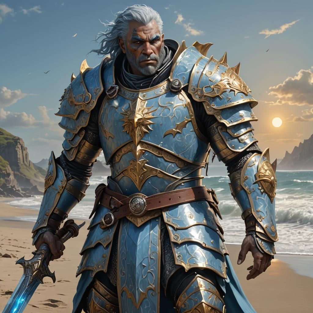 Goliath Paladin on a Lonely Beach