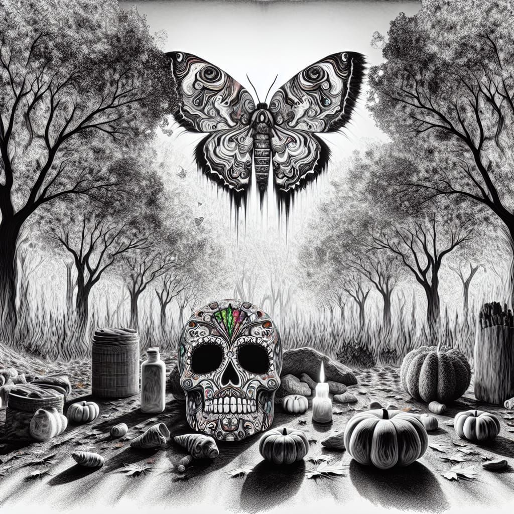 Surreal Autumn God Reveals Winter Landscape