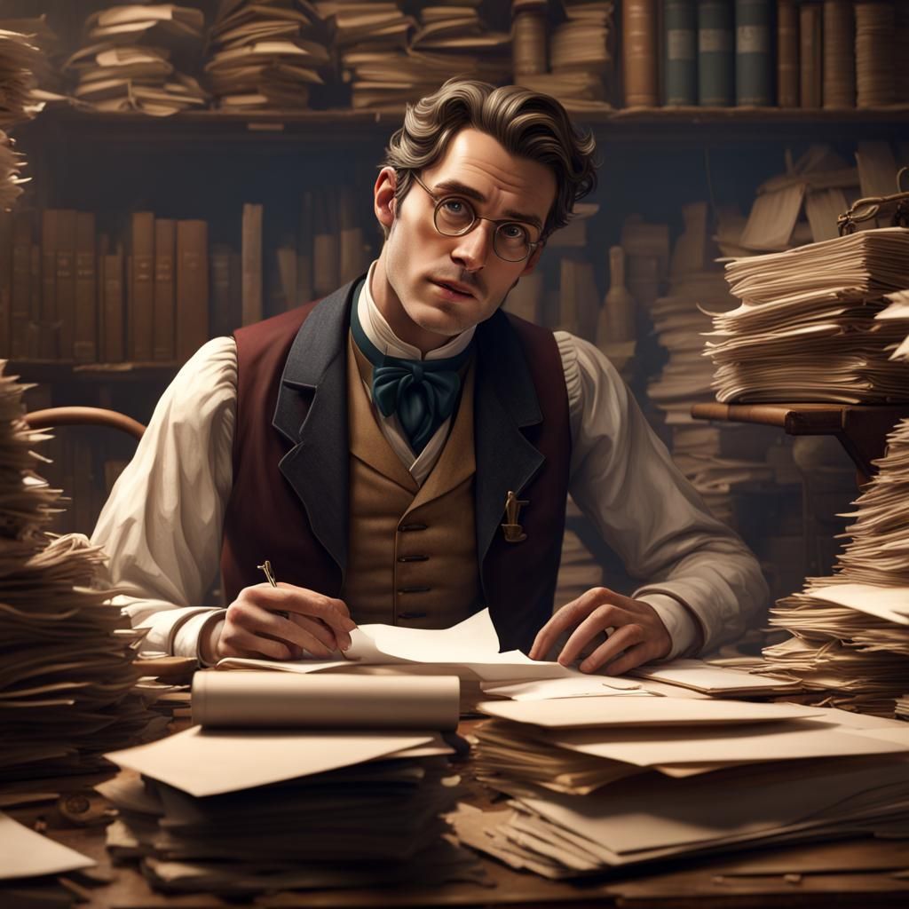 Swamped in paperwork