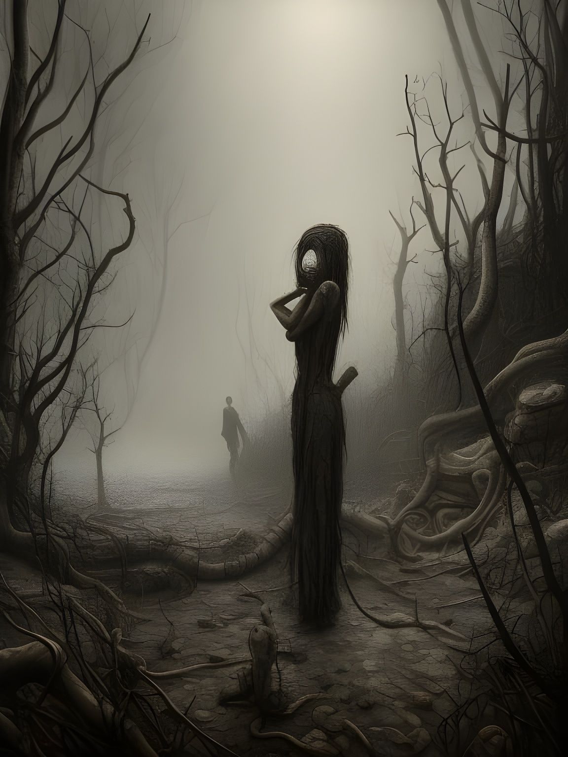 Bleak Surrealism: A Horrifyingly Realistic Rendering