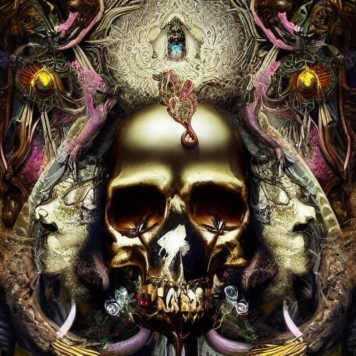 Surreal Rabbit Hole Of Stolen Treasure And Skulls