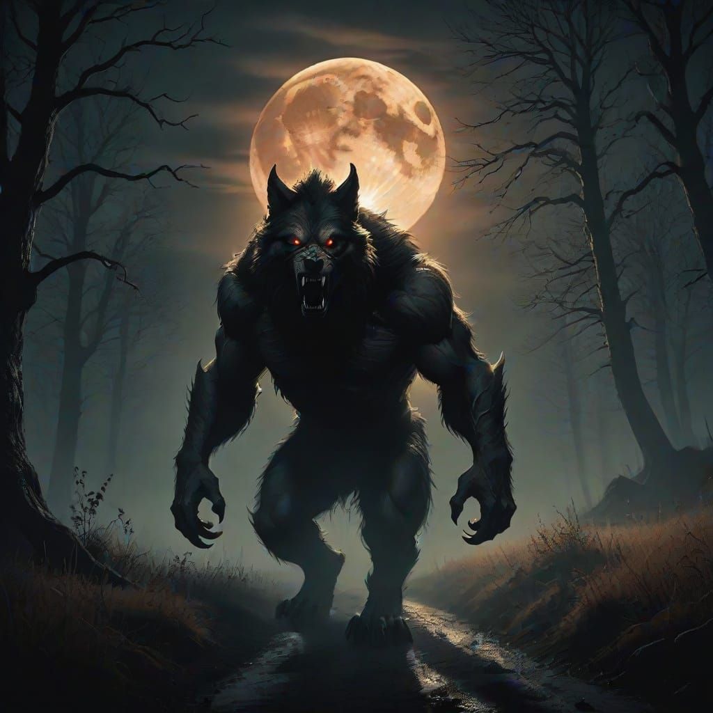The Beast of Bray Road Basks in Blood Moon Glory