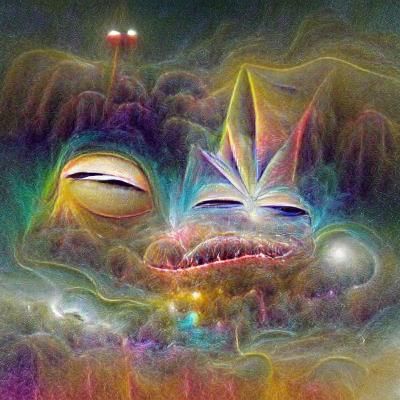 AI Interpretation: Visuals of Being High