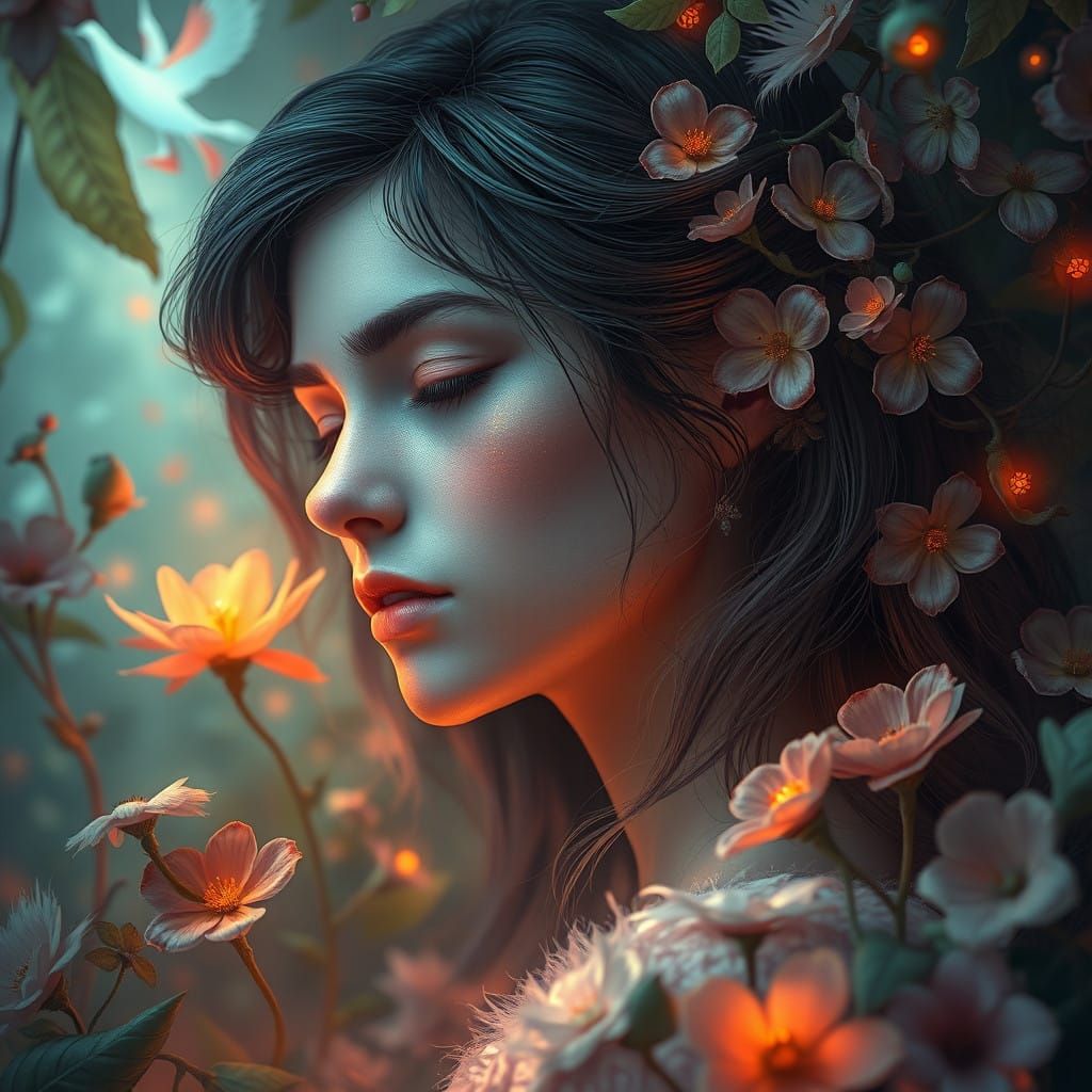 Enchanted Ethereal Beauty in Whimsical Dreamscapes