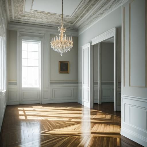 Neoclassical Flower Shop Interior Design